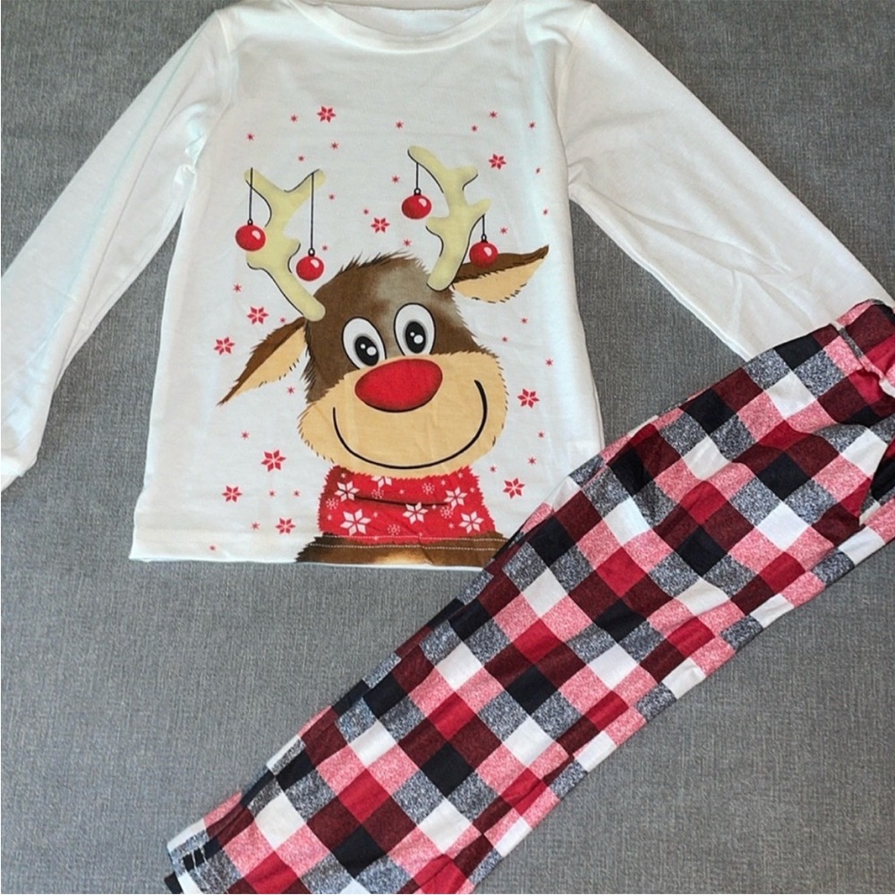 Christmas Reindeer Toddler Pajamas